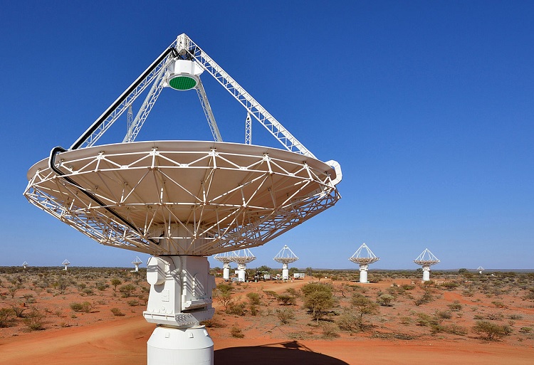 Antenas do rádiotelescópio ASKAP