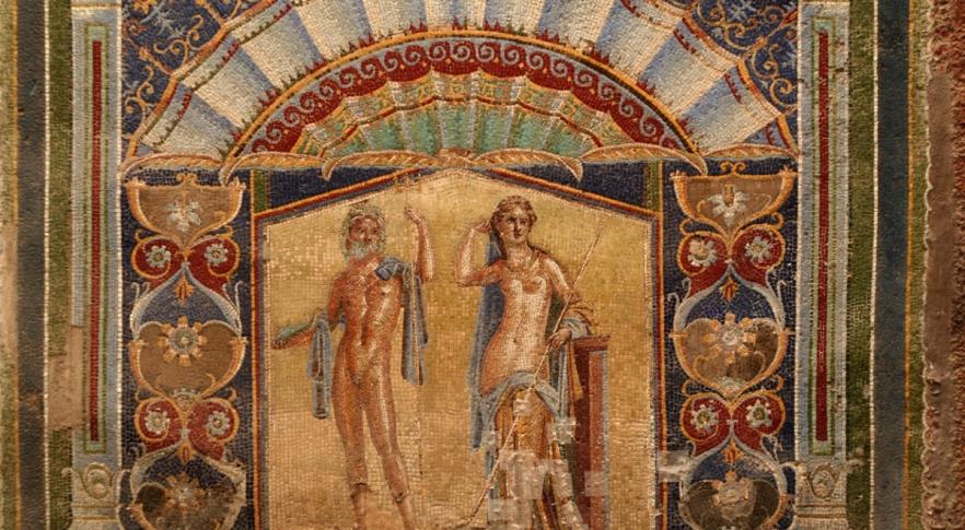 Mosaico em Herculano
