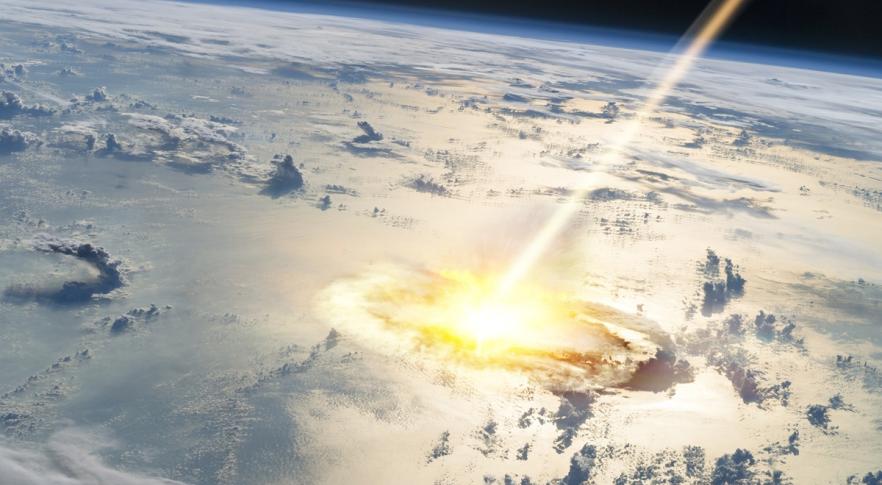 Queda de asteroide na Terra