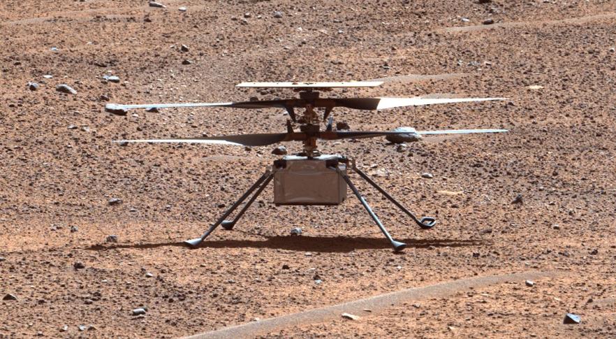 Helicóptero Ingenuity em Marte