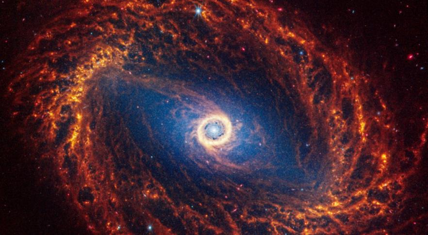 Galáxia espiral NGC 1512 