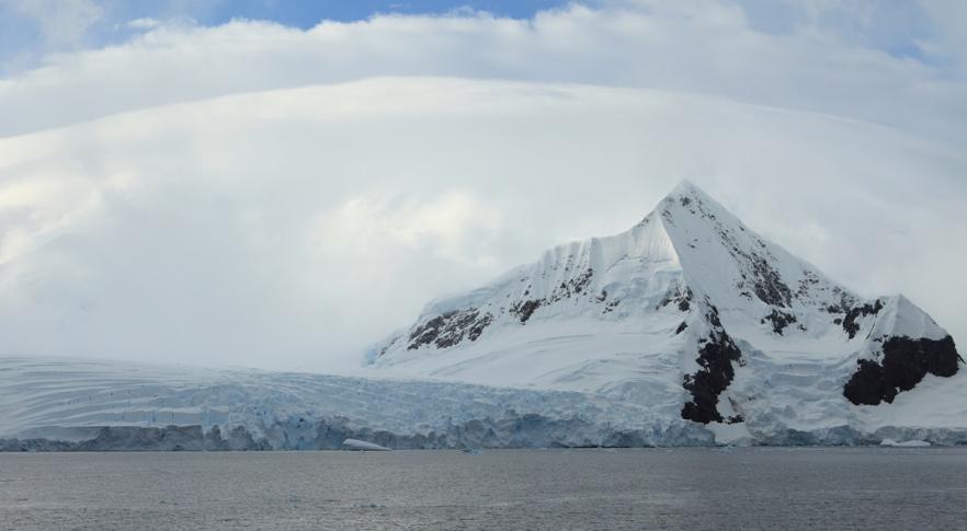 Montanha na Antártida