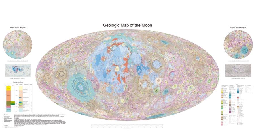 Atlas geológico da Lua