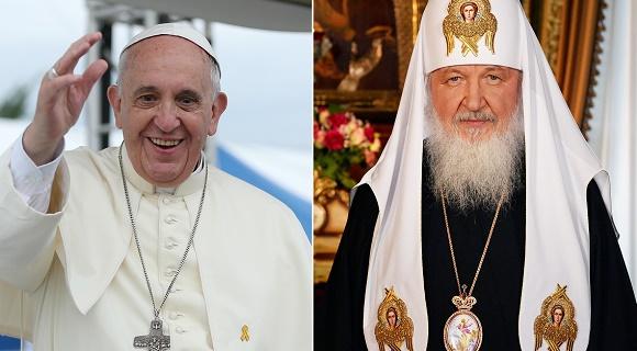 Em encontro histórico, papa Francisco e patriarca Cirilo pedem união de igrejas-0