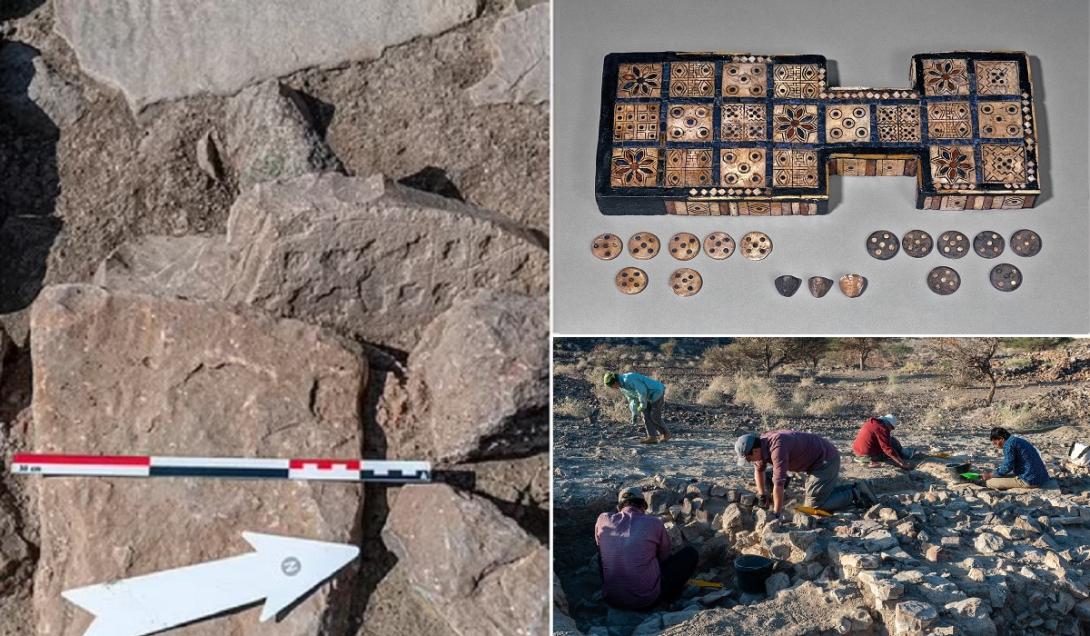 Jogo de tabuleiro de 4 mil anos é encontrado por arqueólogos no Oriente Médio-0
