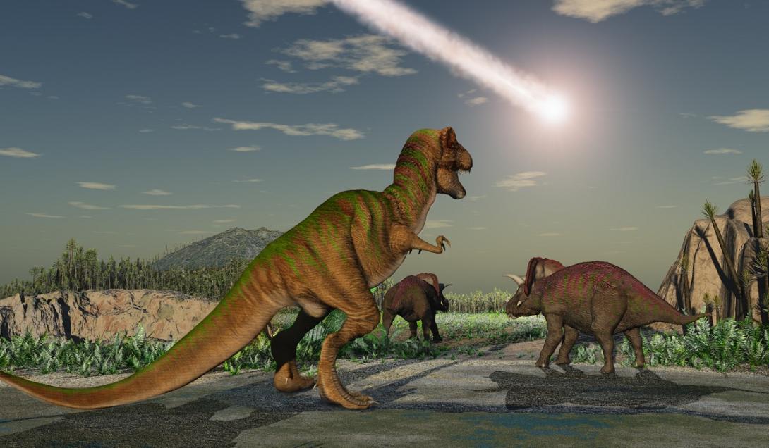 Encontrado fóssil de dinossauro que foi morto pelo asteroide que extinguiu animais pré-históricos-0