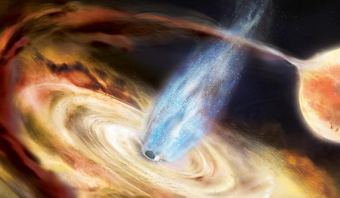 Escute o som de um buraco negro devorando uma estrela -0
