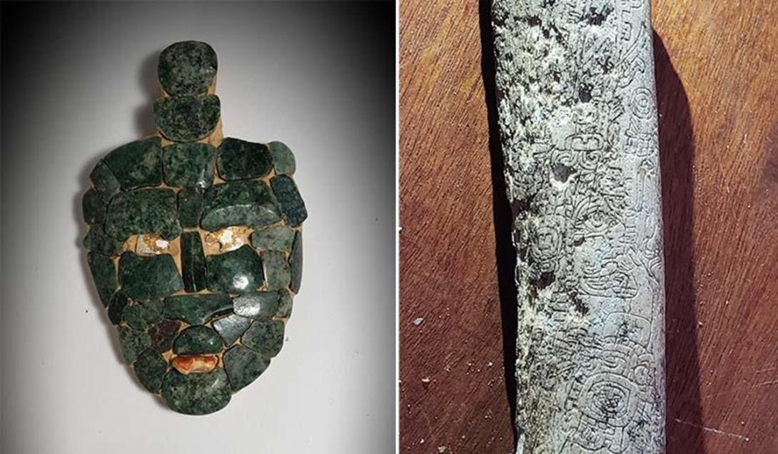Incrível máscara de jade de 1.700 anos é encontrada em tumba maia na Guatemala-0